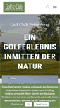 Mobile Screenshot of golfclubpetersberg.it